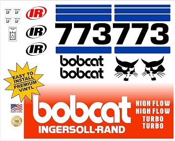 773 Style A Decal Sticker kit fits Bobcat