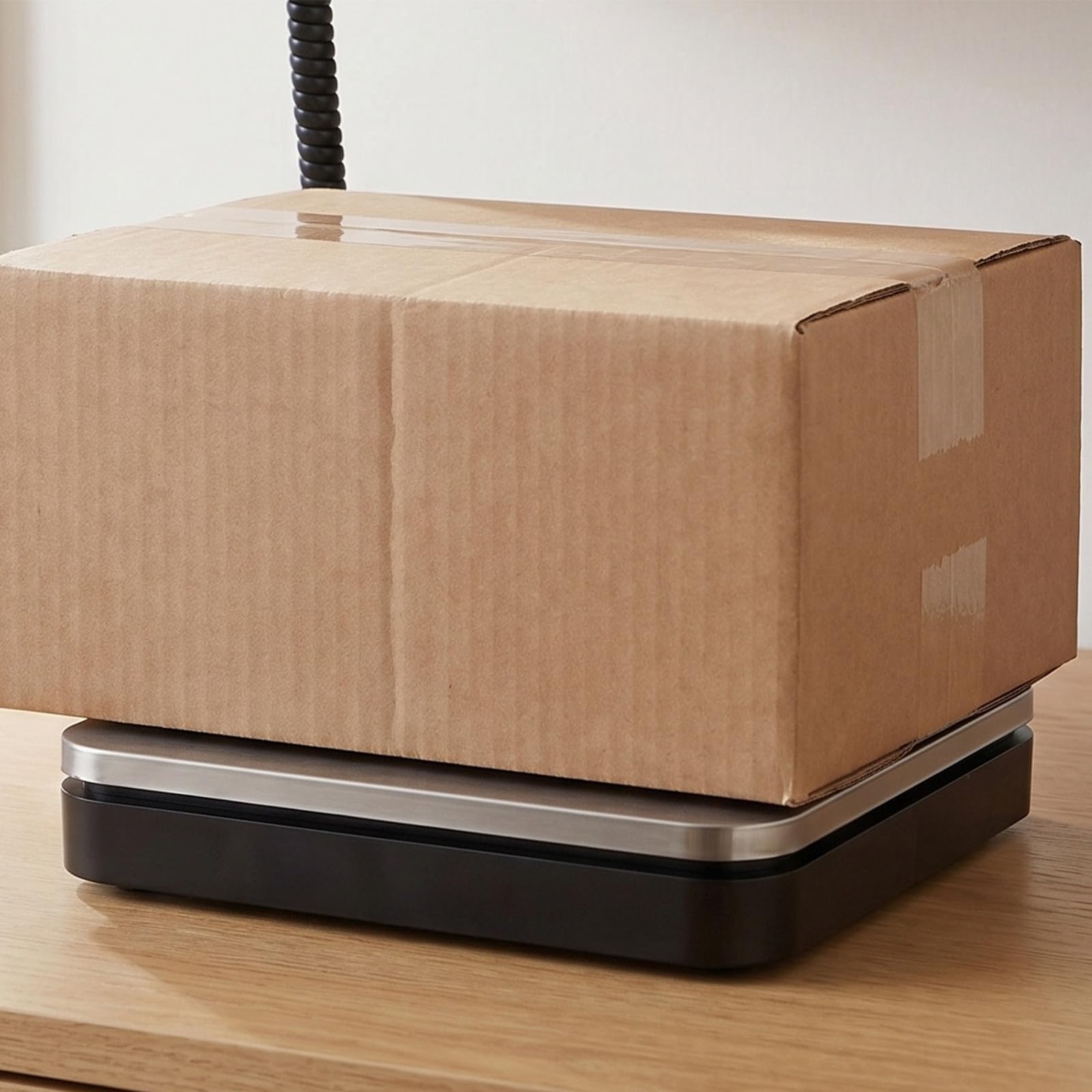 Lurrose Balance d'expédition 50 kg pour colis : Plateforme postale numérique légère – Balance commerciale de haute précision pour l'expédition et les bagages, idéale pour les petites