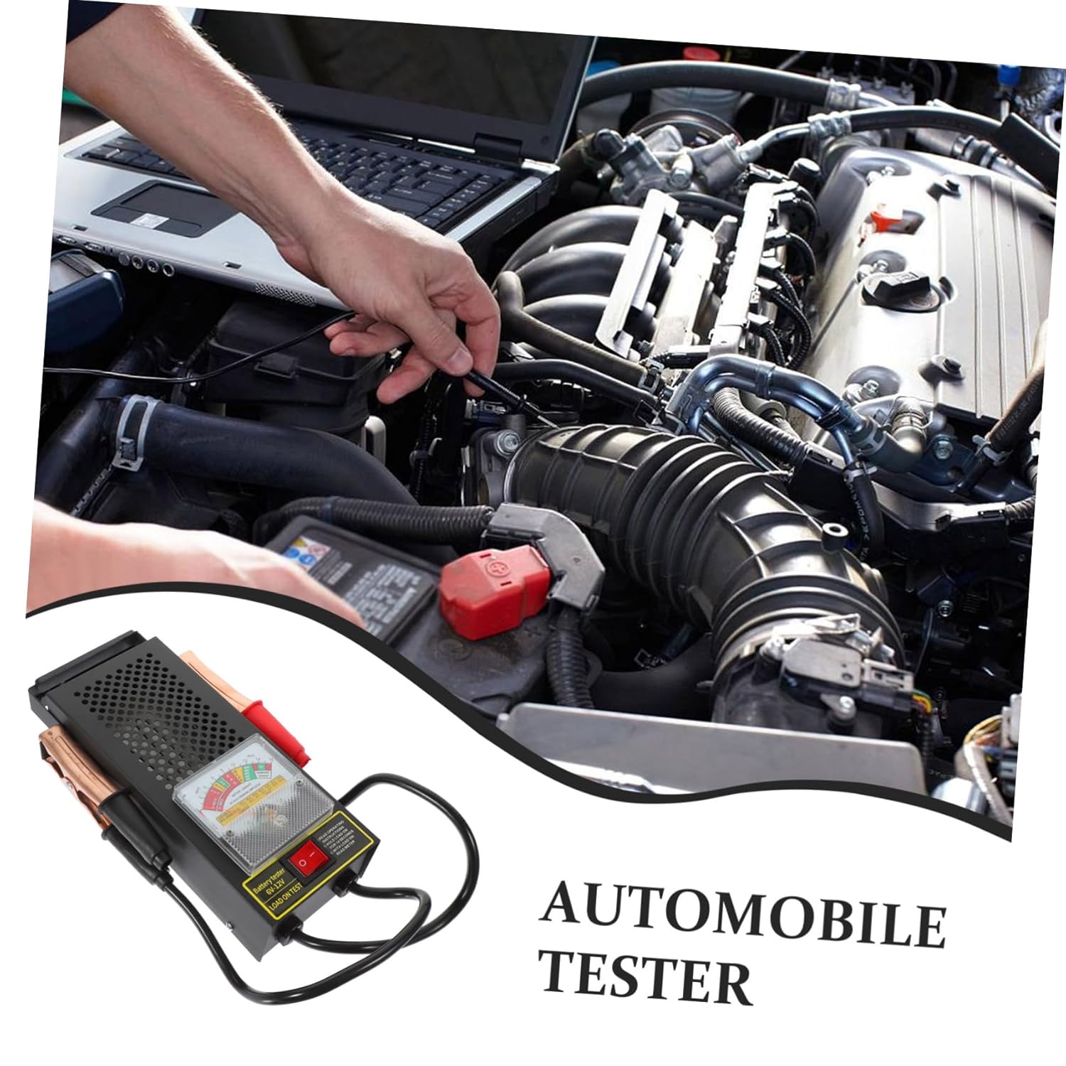 Gatuida Hydrometer Battery Tester Automotive Car Battery Tester Car Diagnostic Tool