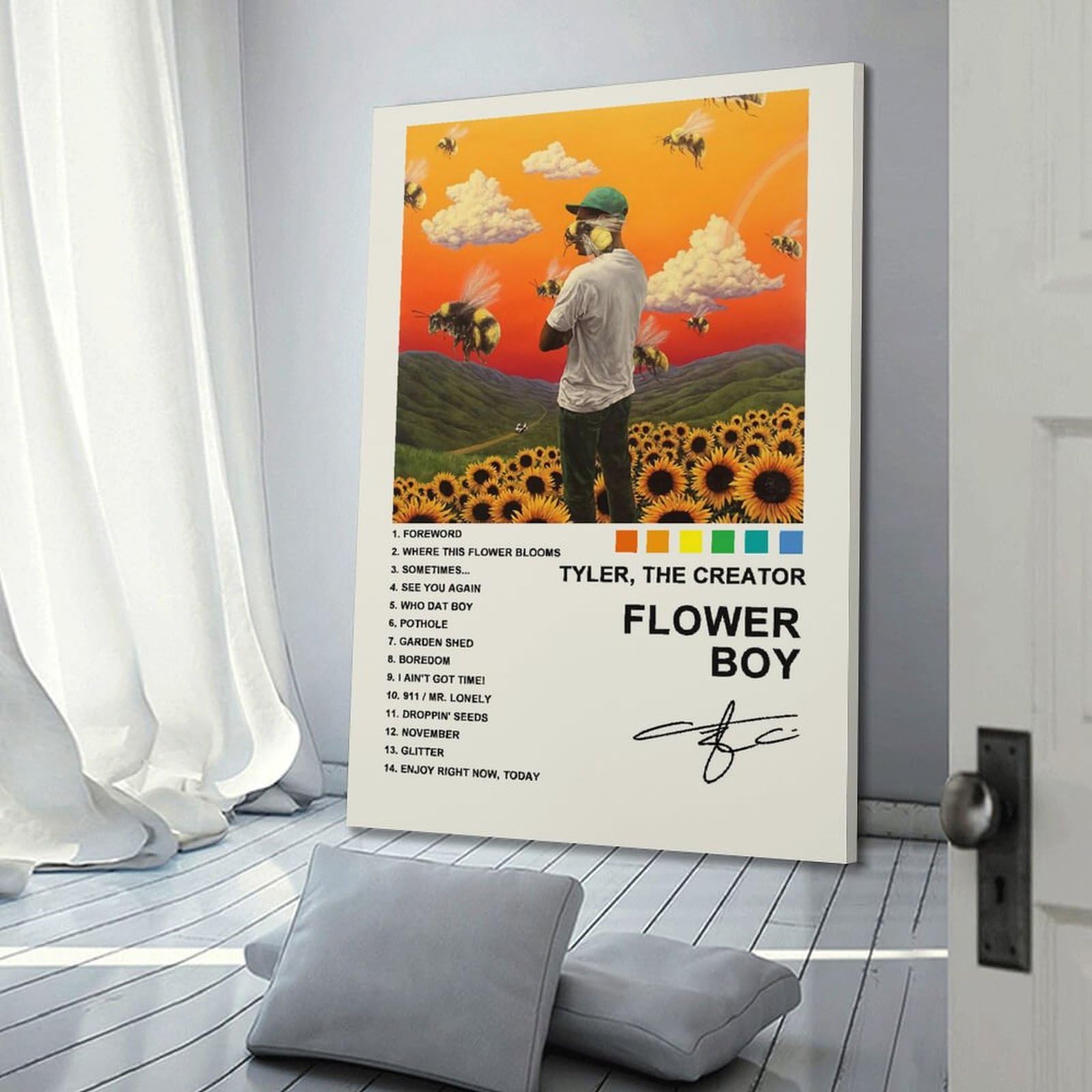 Tyler, The Creator - Flower Boy | Album Cover Poster – Sunny Designs Posters