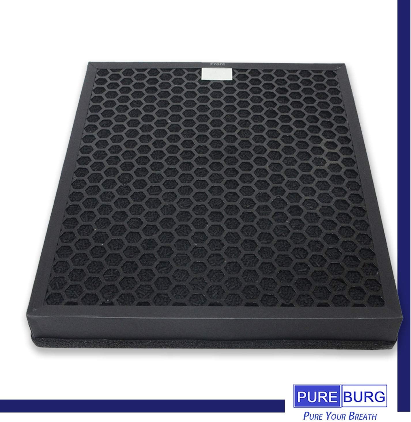 PUREBURG Replacement Filter Set Compatible with Coway Airmega 300 300S Air Purifier,H13 HEPA Activated Carbon MAX2 3-Stage Filtration - Image 4