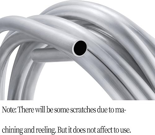 Miniatura 4 de Vigorous Tubo en espiral de aluminio OD de 14 ", tubo redondo sin costura 1060, grosor de pared de 0.04 pulgadas, tubo de refrigeración, línea de