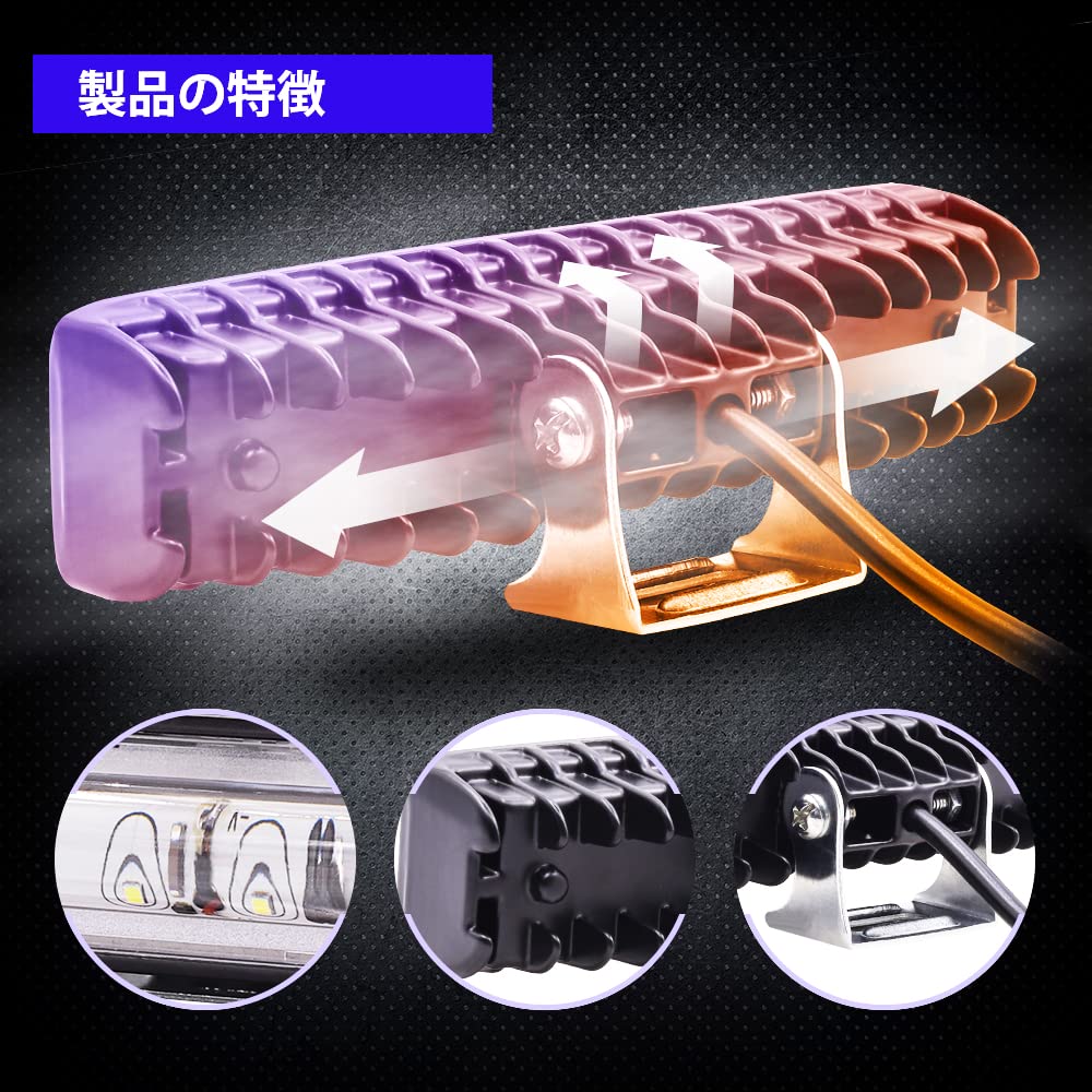☆ Aoling LED作業灯 ワークライト 12V 24 円型 2個入 374 ☆ Aoling LED作業灯 ワークライト 12V 24 円型 2個入 374 ワーク