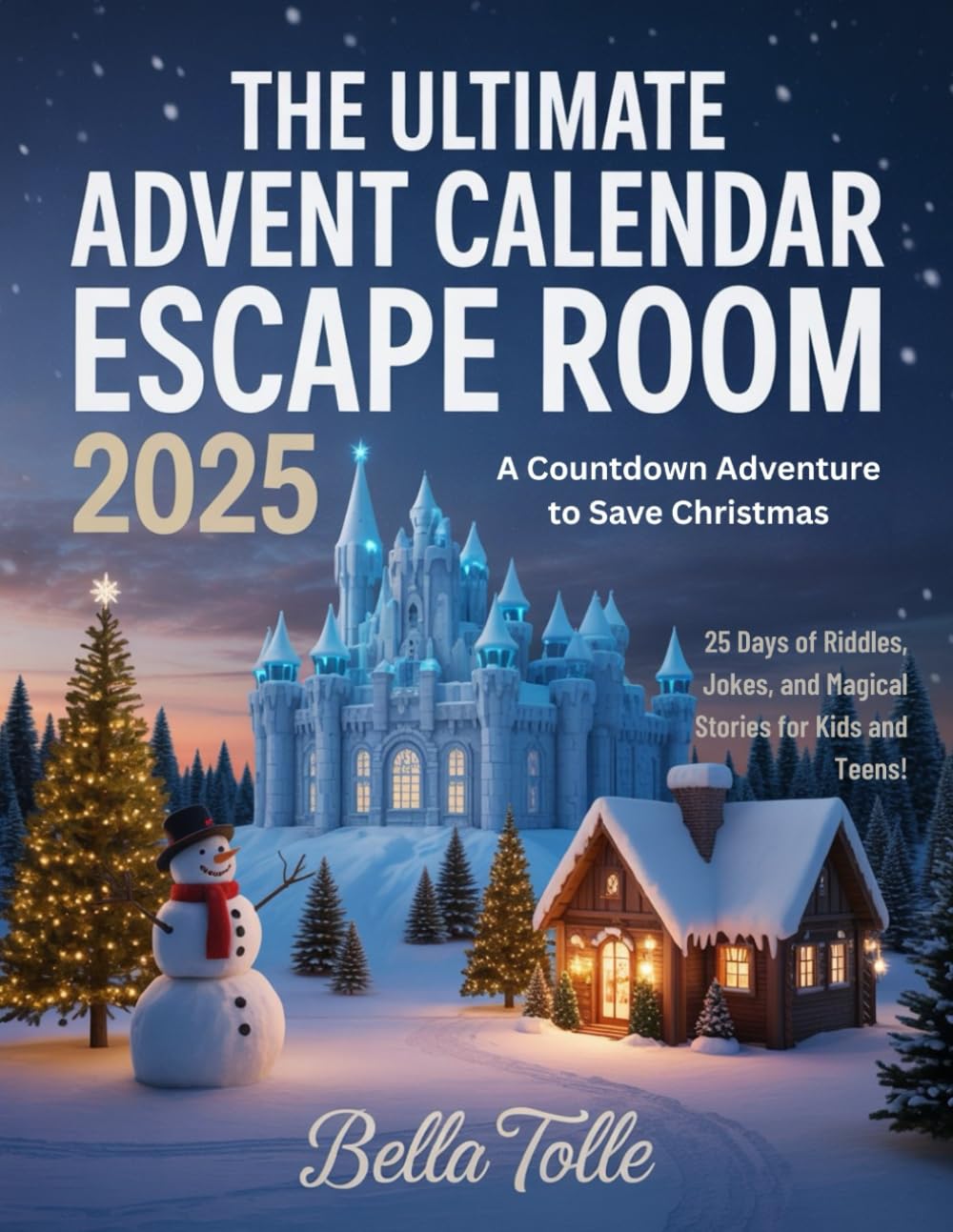 The Ultimate Advent Calendar Escape Room 2025: A Countdown Adventure to Save Christmas — 25 Days of Riddles, Jokes, and Magical Stories for Kids and ... (Christmas Escape Room Advent Calendar Books)