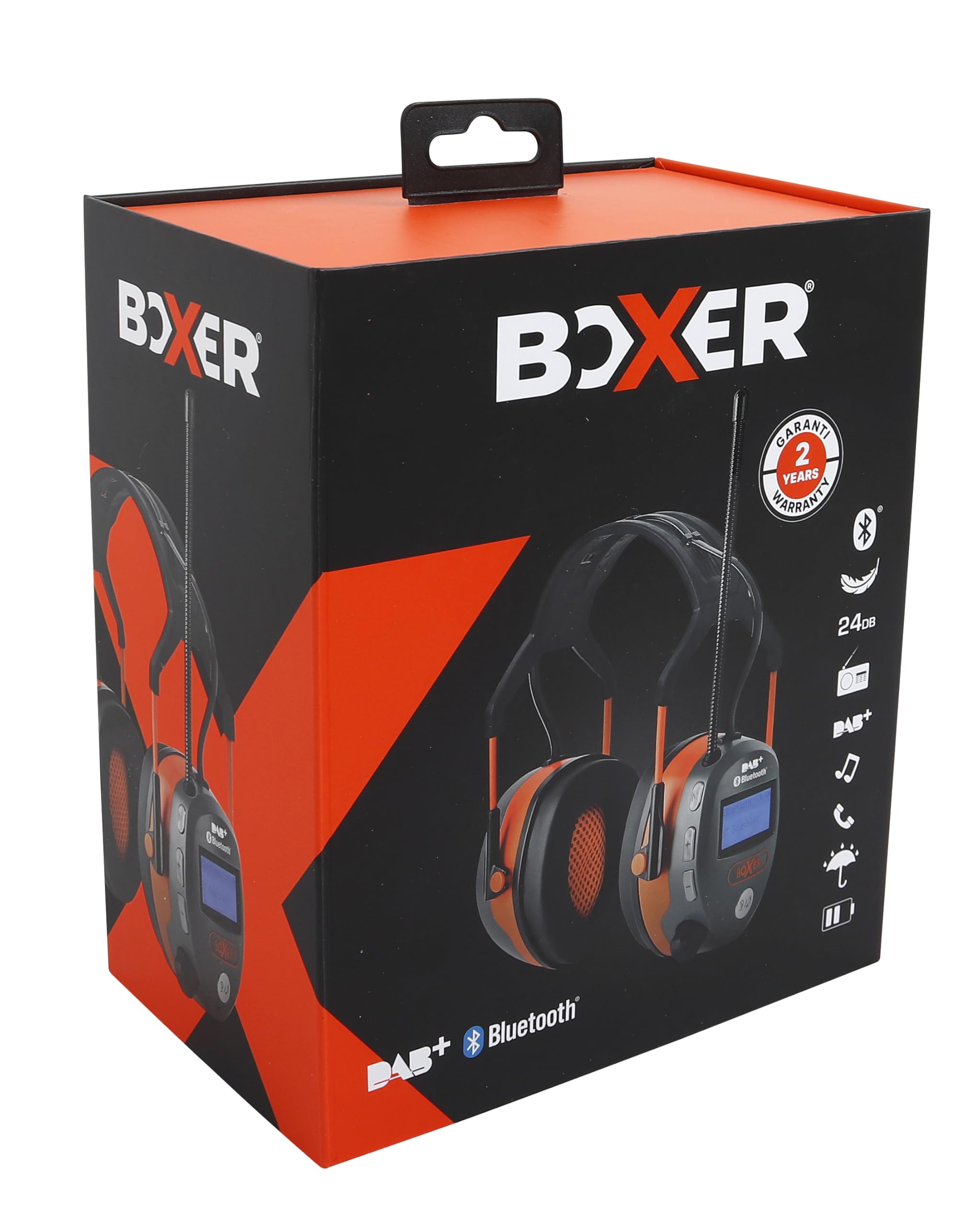 Boxer Protezione dell'udito Bluetooth radio DAB/FM