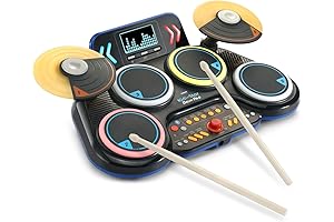 VTech Kidi Star Drum Pad: The Perfect Musical Instrument for Toddlers Ages 1-3