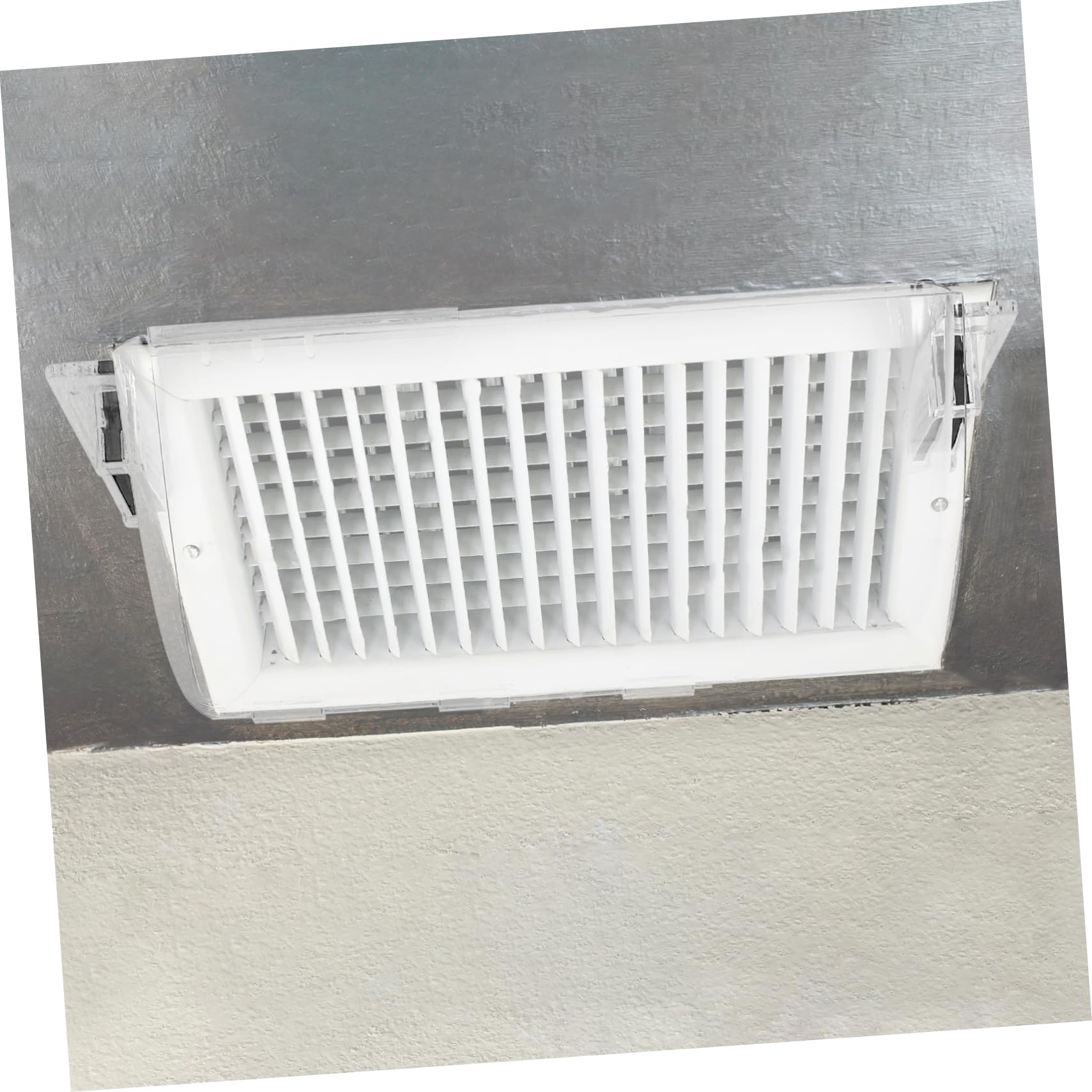 2 Deflectores de Ventilación Magnéticos de Plástico Diseño Minimalista, Fáciles de Instalar y Ajuste Seguro para Controlar el Flujo de Aire para Suelo y Pared