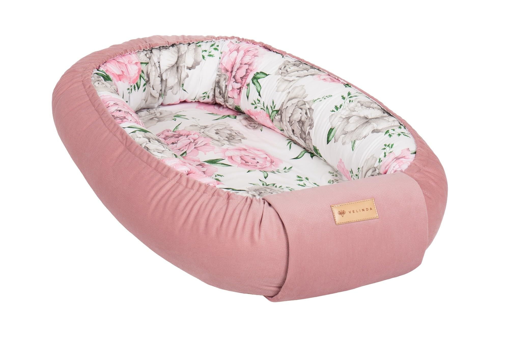 El nido para bebé recién nacido blando suave (color: rosa claro, Peonía)