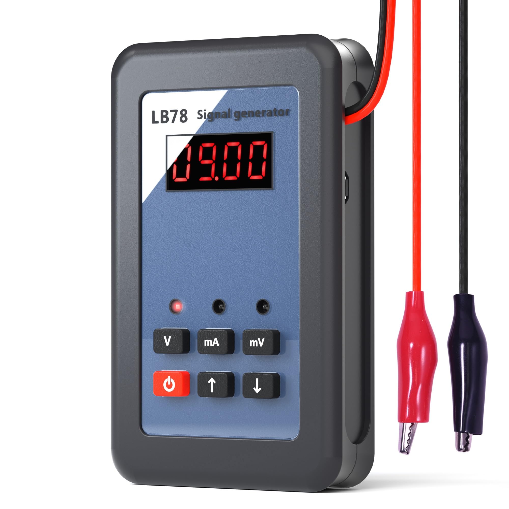 LB78 Current Voltage Signal Generator, 4-20mA /0-10V/mV Signal Source Calibrator Tester, LCD Display