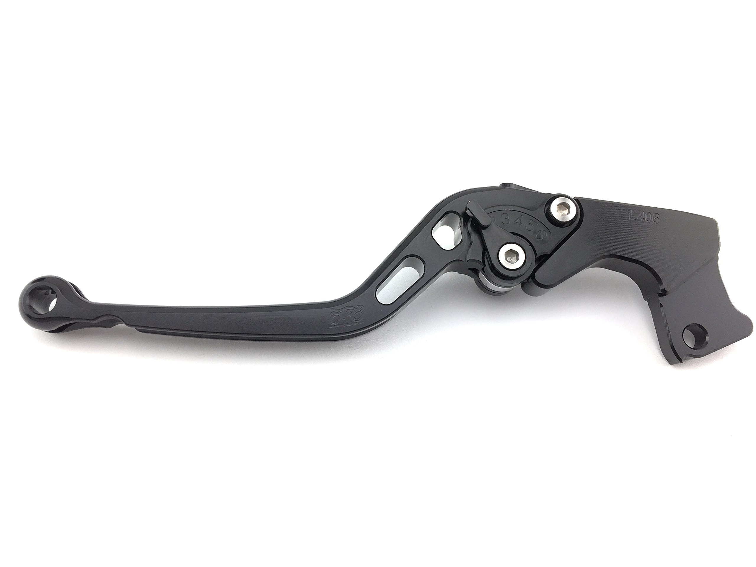 avdb-moto Paire de leviers longs compatible avec Burgman 650 2005-2018 (Noir/Noir)
