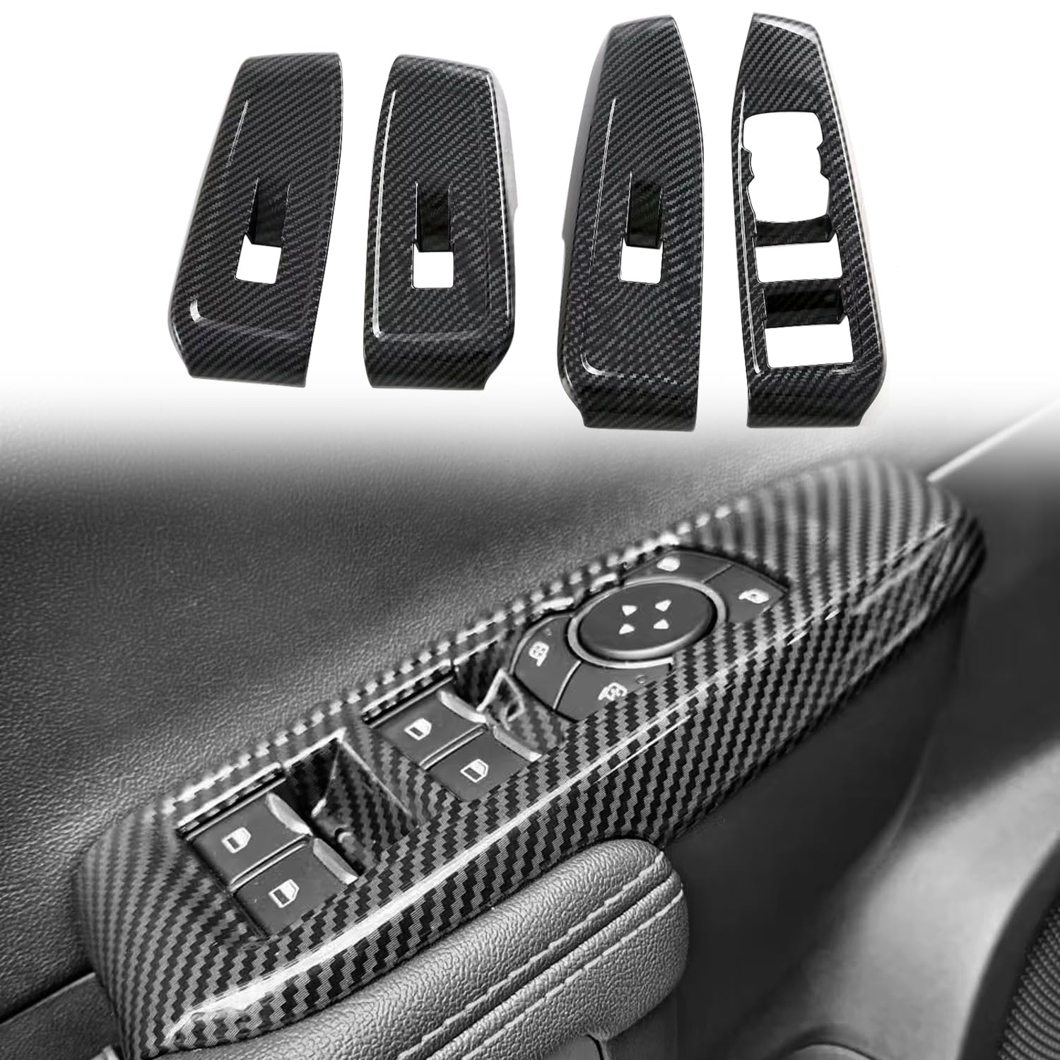 CTH for Ford Ranger 2024-2025 Interior Center Console Air Vent Outlet Window List Switch Control Button Gear Shift — view 8