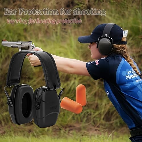 Miniatura 2 de Protección auditiva electrónica para orejeras de disparo para reducción de ruido del alcance de las armas