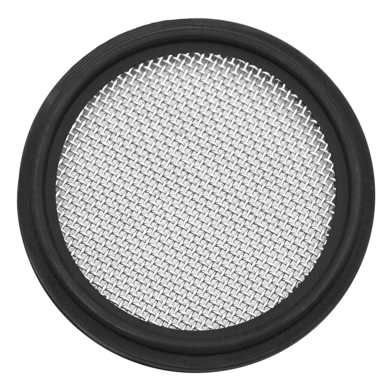 DERNORD 1.5" FKM Sanitary Gasket w/Stainless Screen - Tri Clamp Clover (30 Mesh)