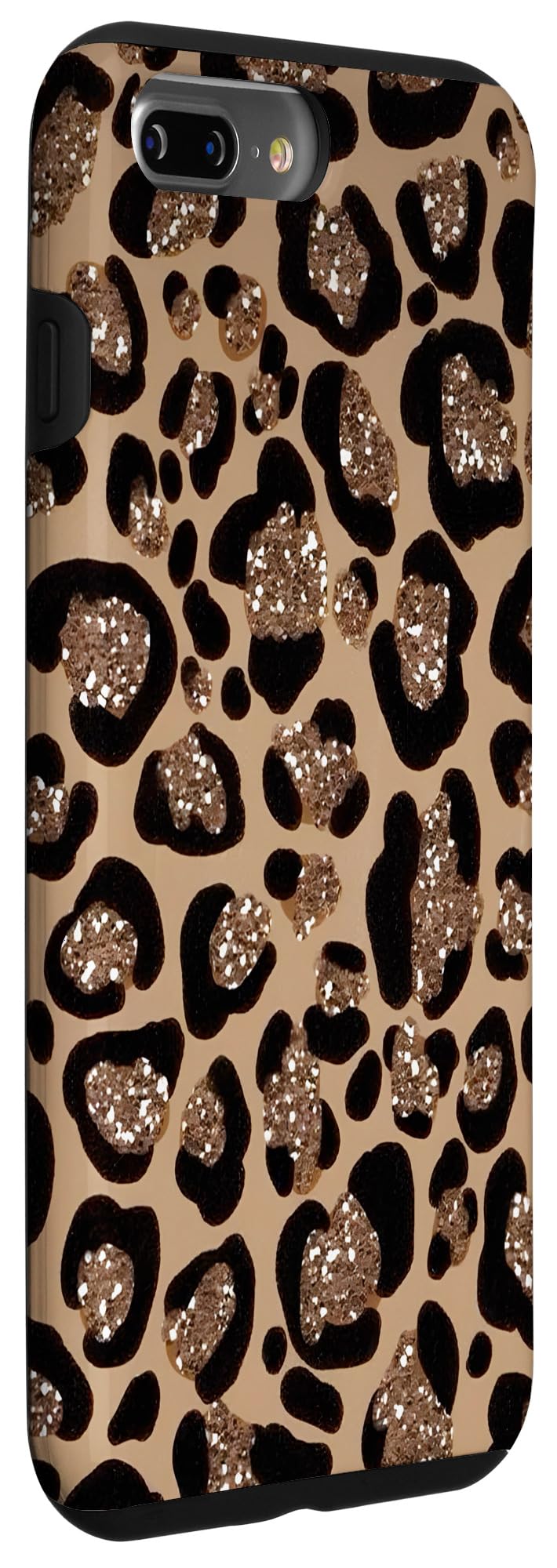 Cute Cool Design Animal Sparkly Leopard Print Pattern Girls Case for iPhone 7 Plus/8 Plus - Image 3