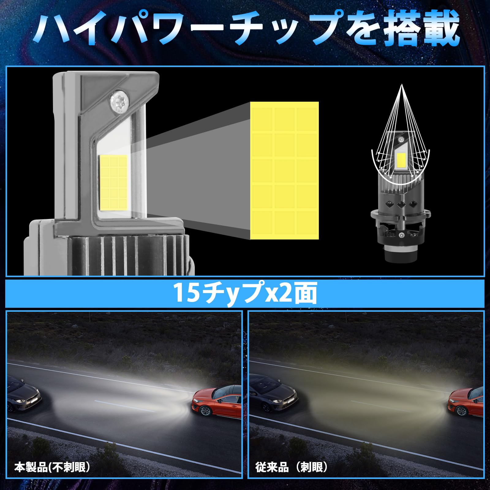 Amazon | D4S LED ヘッドライト 車検対応 D4R LED ポン付け 爆光