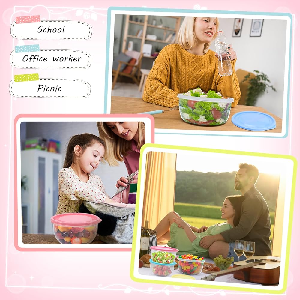 Contenitori Lievitazione Pizza - Set 3 Vassoi Con Coperchio, 30x30x9cm - Foto 11