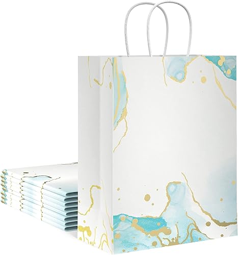 Paquete de 5 bolsas de regalo de diseño con asas, varios tamaños y colores, bonitas bolsas de regalo de lujo, bolsas de bienvenida de boda, regalo disponible en Yaxa Colombia