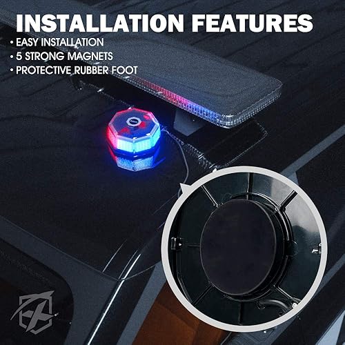 Miniatura 15 de VARIACIÓN SL-360A Ámbar blanco,rojo azul,Ámbar,https:/ www.Yaxa/dp/undefined