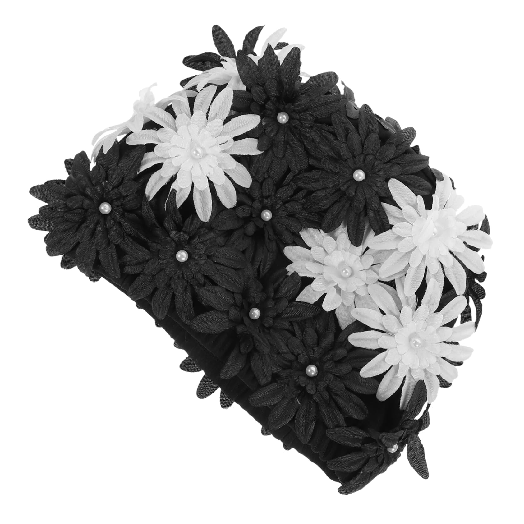 Mipcase Gorro de baño Adulto Gorro de baño Floral Tela de Gorro de baño Malla Gorro de Natacion Mujer Gorro Natacion Gorras de natación elásticas Sombreros para Nadar Brocado
