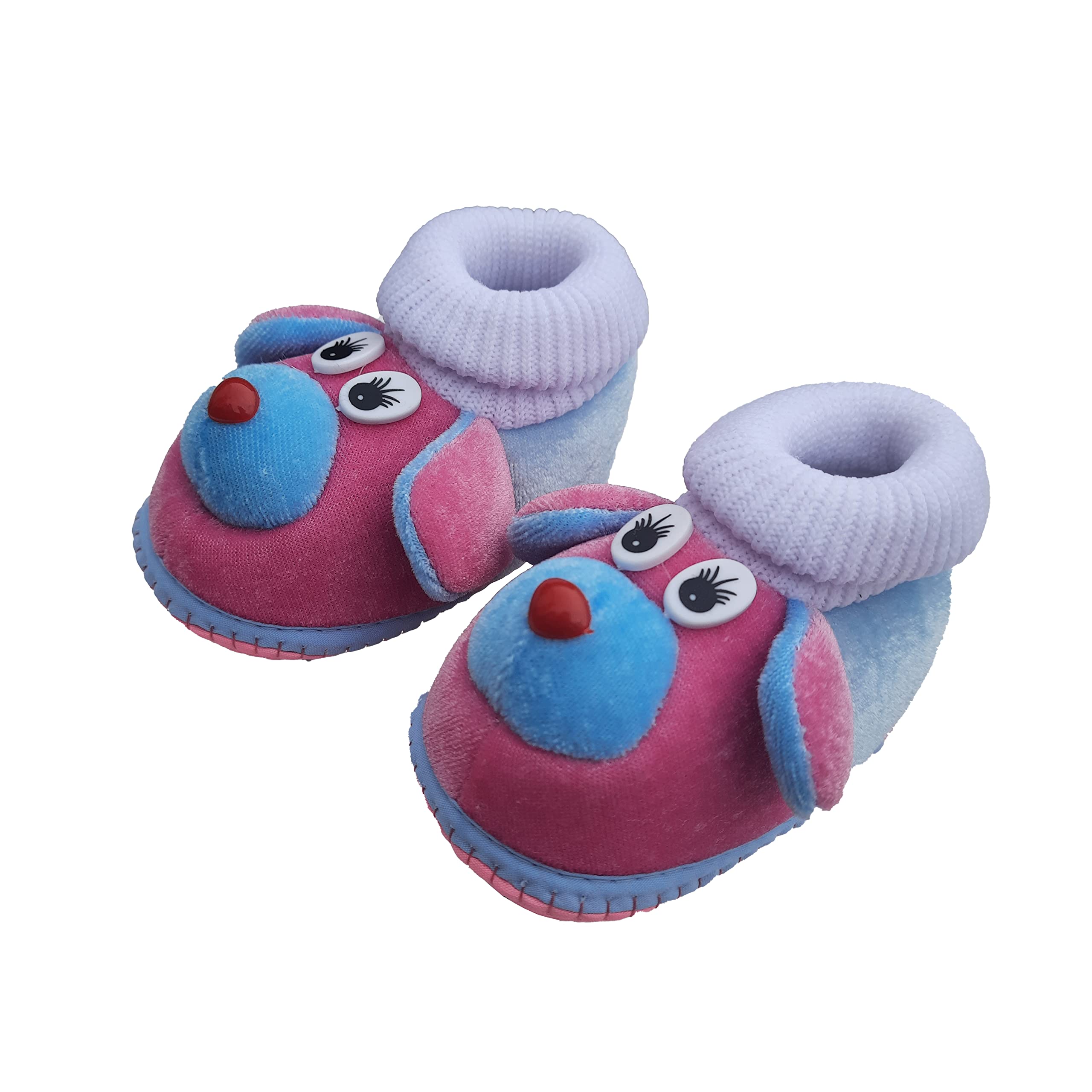 Booties For New Born Baby (Sky Pink)-image-46