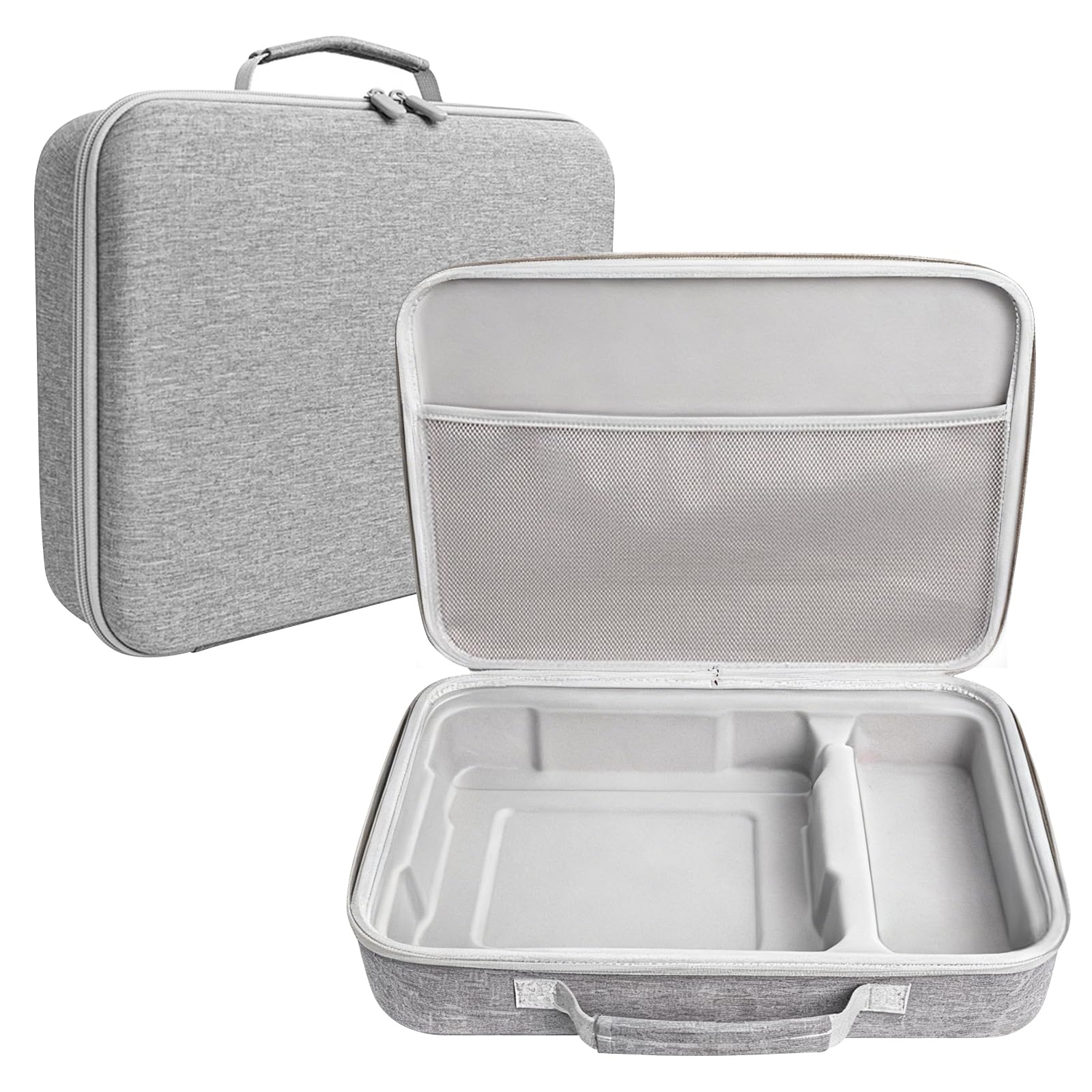 Tasche kompatibel mit Ecovacs Mini Fensterroboter, Koffer für Fensterroboter(37x26x8cm), mit Doppeltem Reißverschluss & Griff, Wasserdicht & Stoßfeste Aufbewahrungsbox