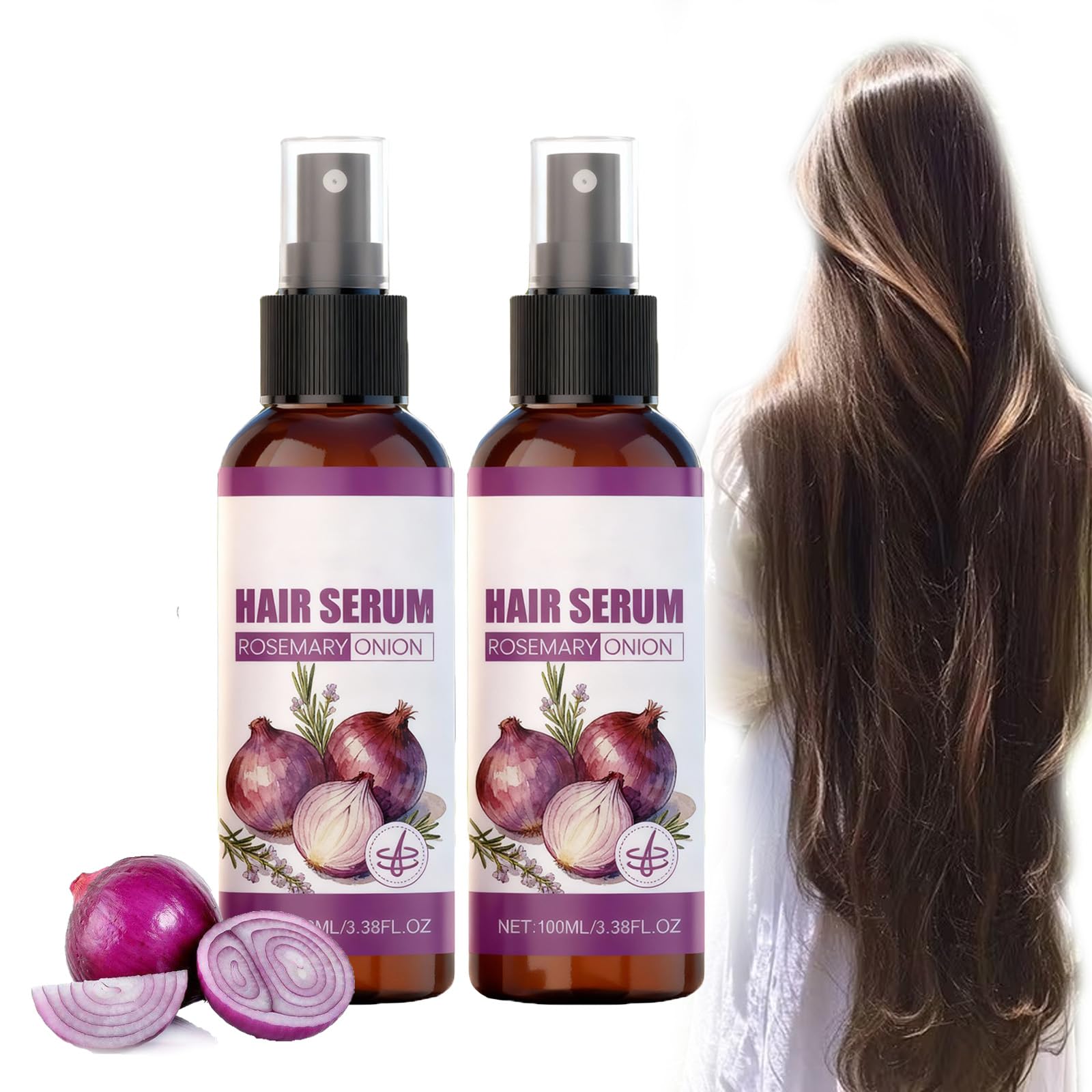 スタイリング剤 onion Rosemary Onion Hair Serum, Red Onion Oil Spray For Hair Growth