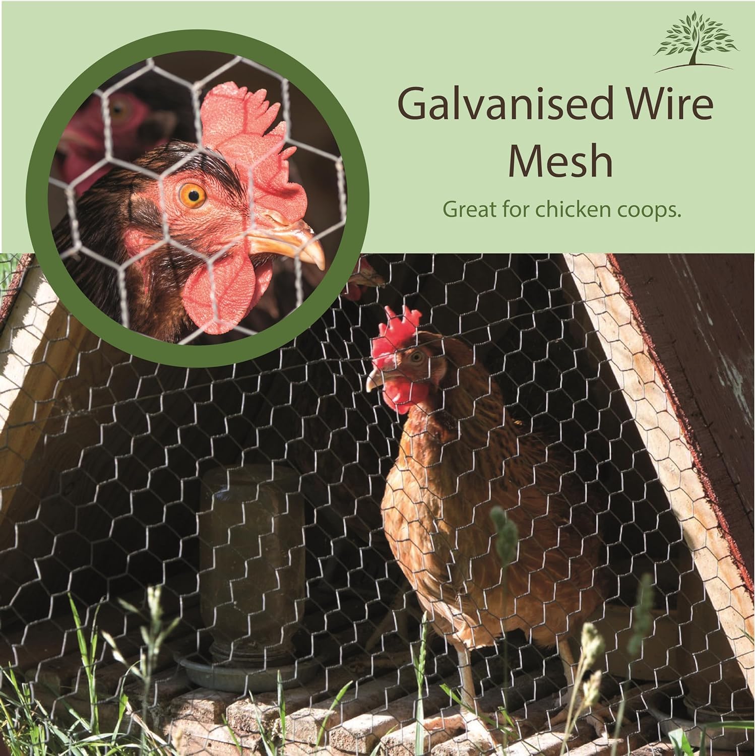 Malla De Alambre Galvanizado 1/4 PuLG 48x50 Ft Para Jardín Y | Envío Gratis