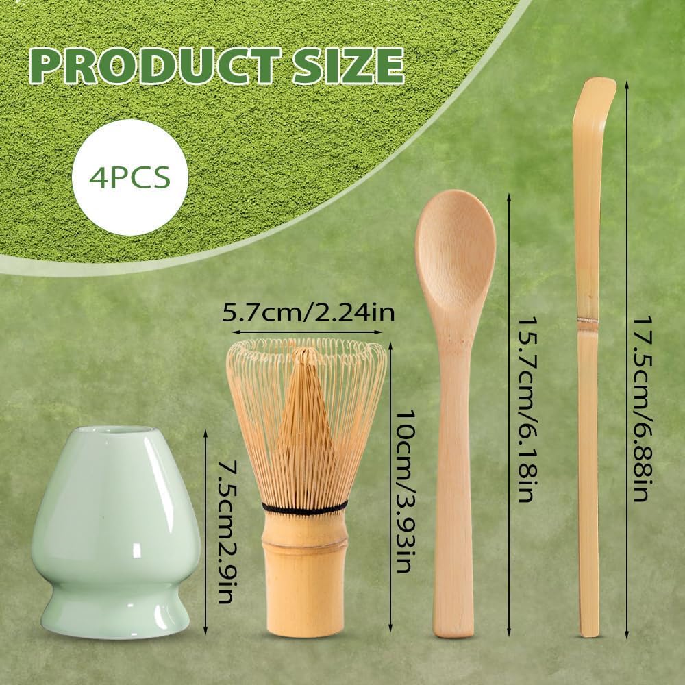 Matcha Batidor Innislink 4pcs Kit De Té Matcha, Batidor Bambú Te Matcha,  Accesorio De Ceremonia De Matcha Japonés, Con Cuchara De Matcha Y Escoba  Matcha, Porta Batidor, Accesorio De Ceremonia De Matcha, image size:1000x1000