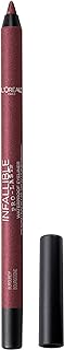 Makeup Infallible Pro-Last Pencil Eyeliner, Waterproof and Smudge-Resistant, Glides on Easily to Create any Look, Burgundy, 0.042 oz.