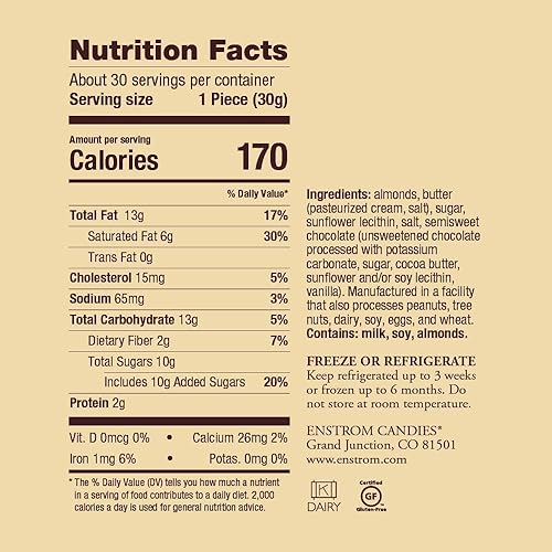 Miniatura 8 de Toffee de almendras y chocolate