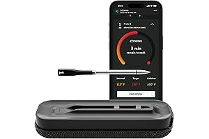 CHEF iQ SENSE: Smart Wireless Bluetooth Meat Thermometer with Ultra-Thin Probe