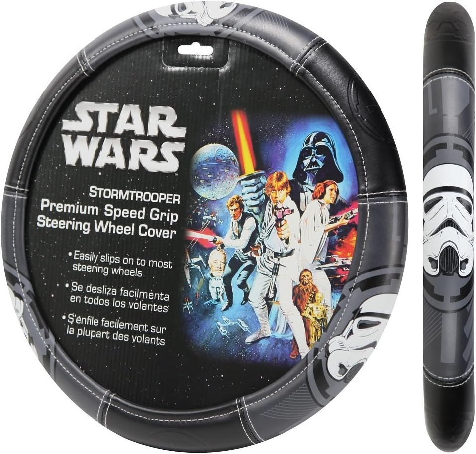 Plasticolor 006752R01 Star Wars Stormtrooper Car Truck SUV Steering Wheel Cover