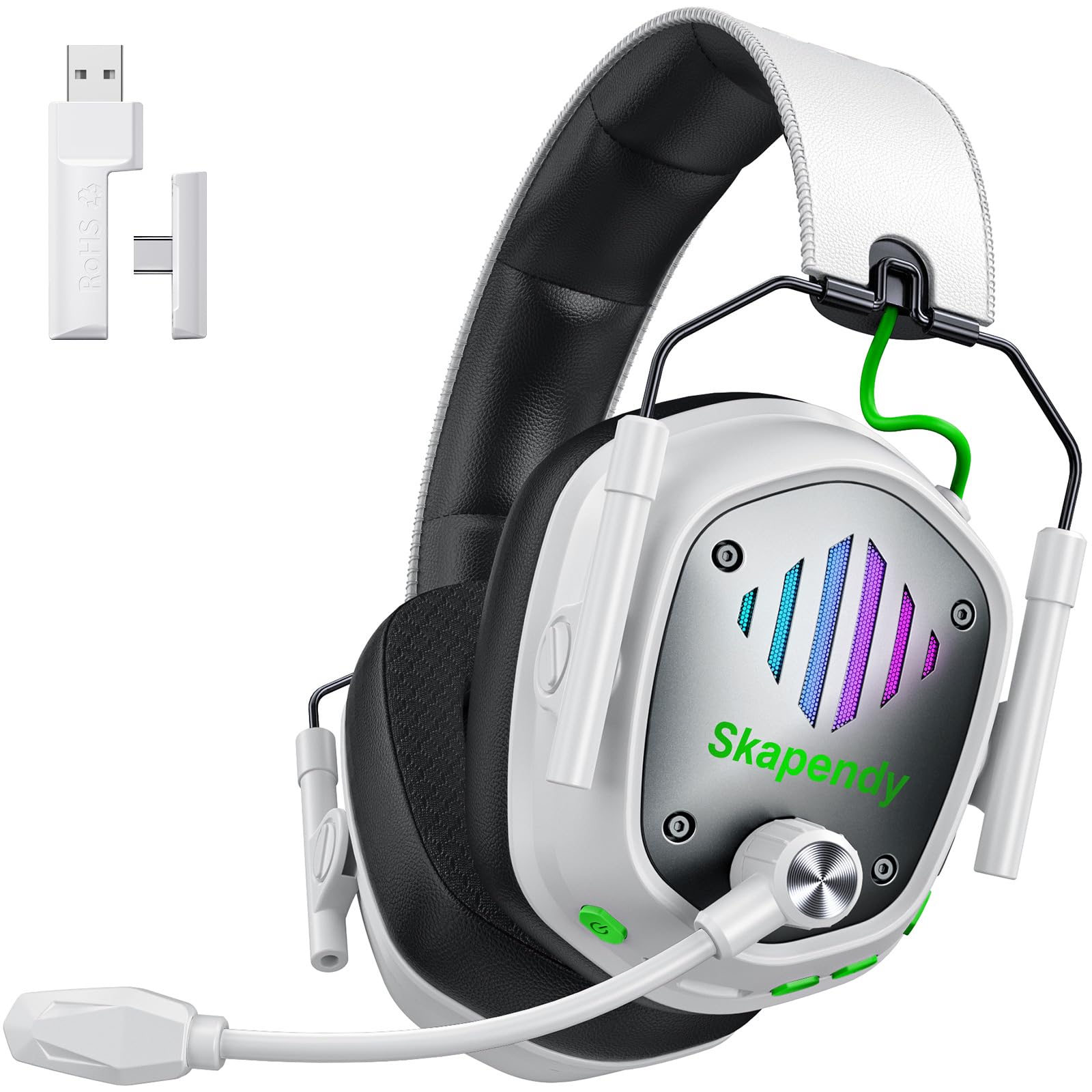 Amazon.com: Wireless Gaming Headset for PC, PS5, PS4, Switch, Mac
