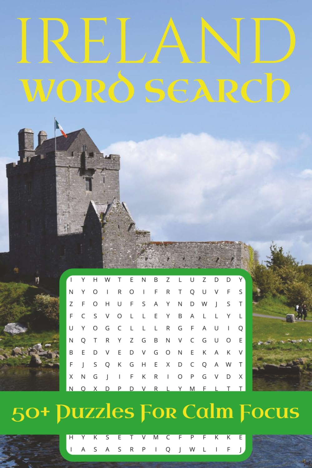 Ireland Word Search Puzzle Book: 50+ Relaxing Puzzles Featuring Irish Culture, Cities, Landmarks, and Traditions | Perfect Gift for Ireland Lovers