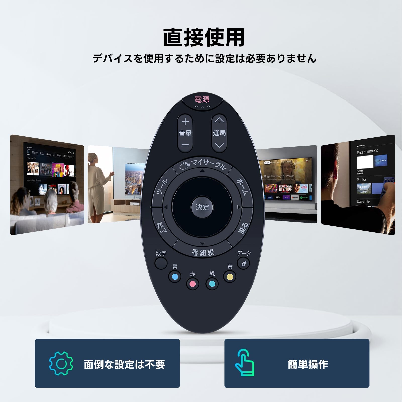 Amazon | テレビリモコン GA982WJSB for SHARP シャープリモコン AQUOS