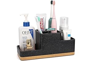 Spacious Bathroom Organizer Countertop