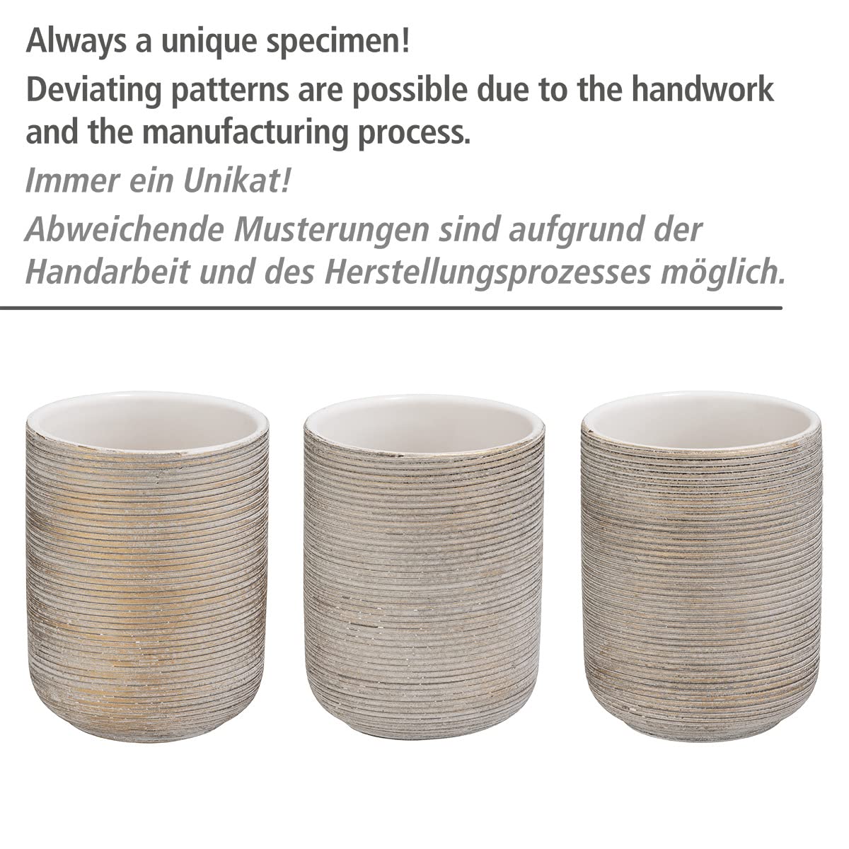 Classic Ceramic Toilet Brush Holder For Freestanding Firenze - View #6