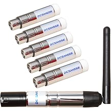 DMX Wireless, 6PCS DMX512 DMX Dfi DJ 2.4G Wireless 5 Receiver & 1 Transmitter Stage Lighting Control