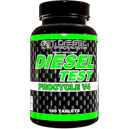 Amazon Com Get Diesel Testosterone Booster Estrogen Blocker Diesel Test Procycle V4 145 Tabs Strongest Legal Test Booster Available Health Personal Care