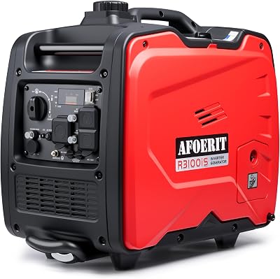 3500 Watt Generator Portable Inverter Power RV Camping CO Protect | Lightweigh CO Protect, tailgating, blackout backup, medical emergency, farm, high temp, hurricane
