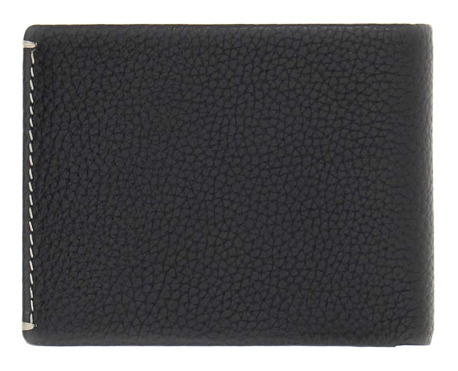 GUESS Pelle portafoglio Boston Bifold Wallet Black nero