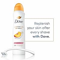 Vista 4 de Dove Advanced Care Antiperspirant Deodorant Dry Spray Peach & Chamomile Tea 3ct underarm care boosts skin's ceramide levels 72hour odor control