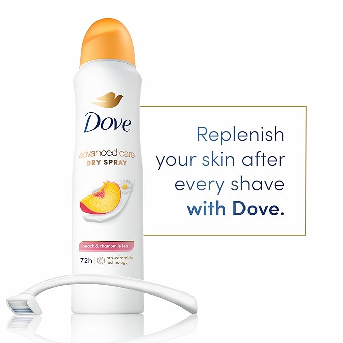 Dove Advanced Care Antitranspirante en Spray Durazno y Té de Manzanilla 3 unidades miniatura 4