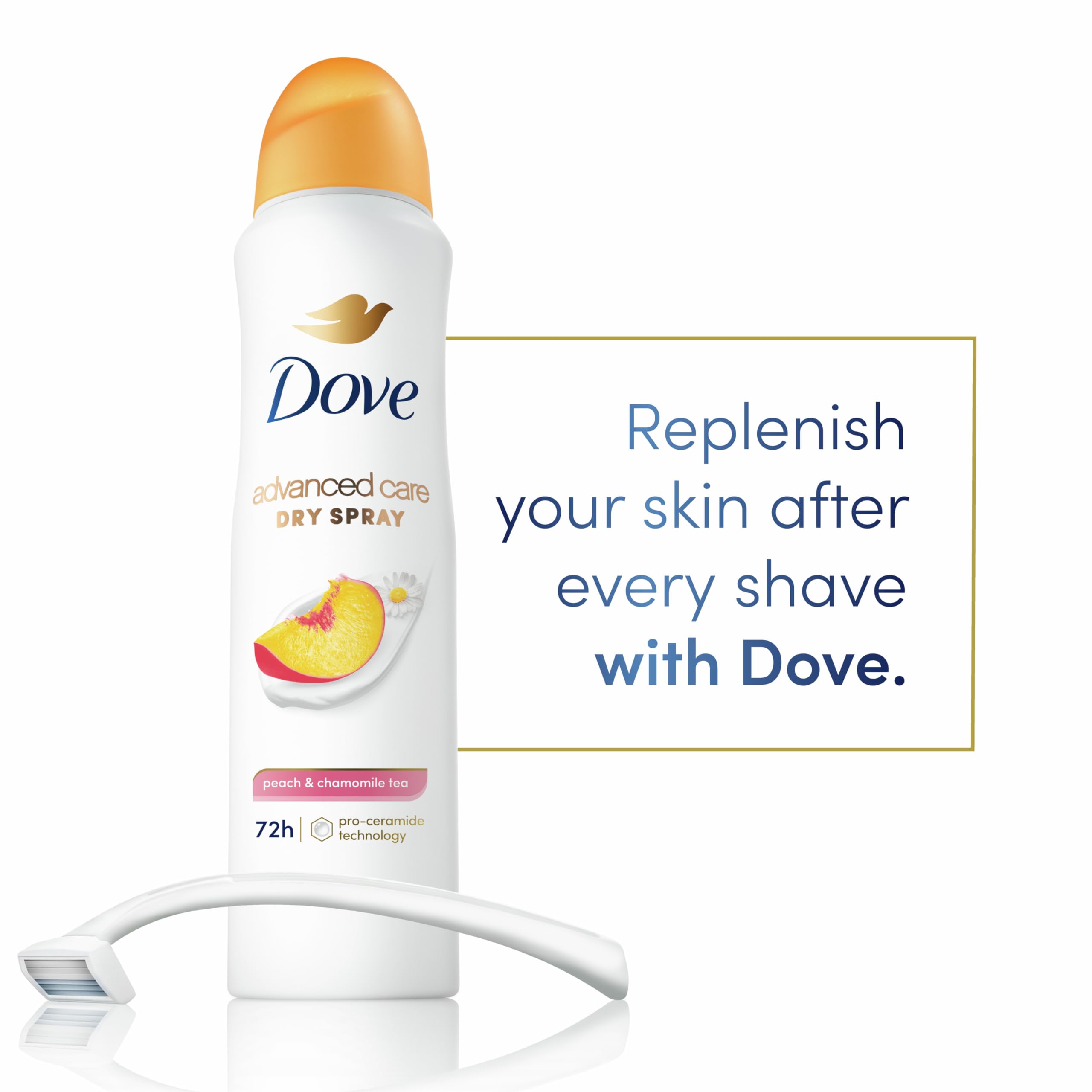 Amazon.com : Dove Advanced Care Antiperspirant Deodorant Dry Spray
