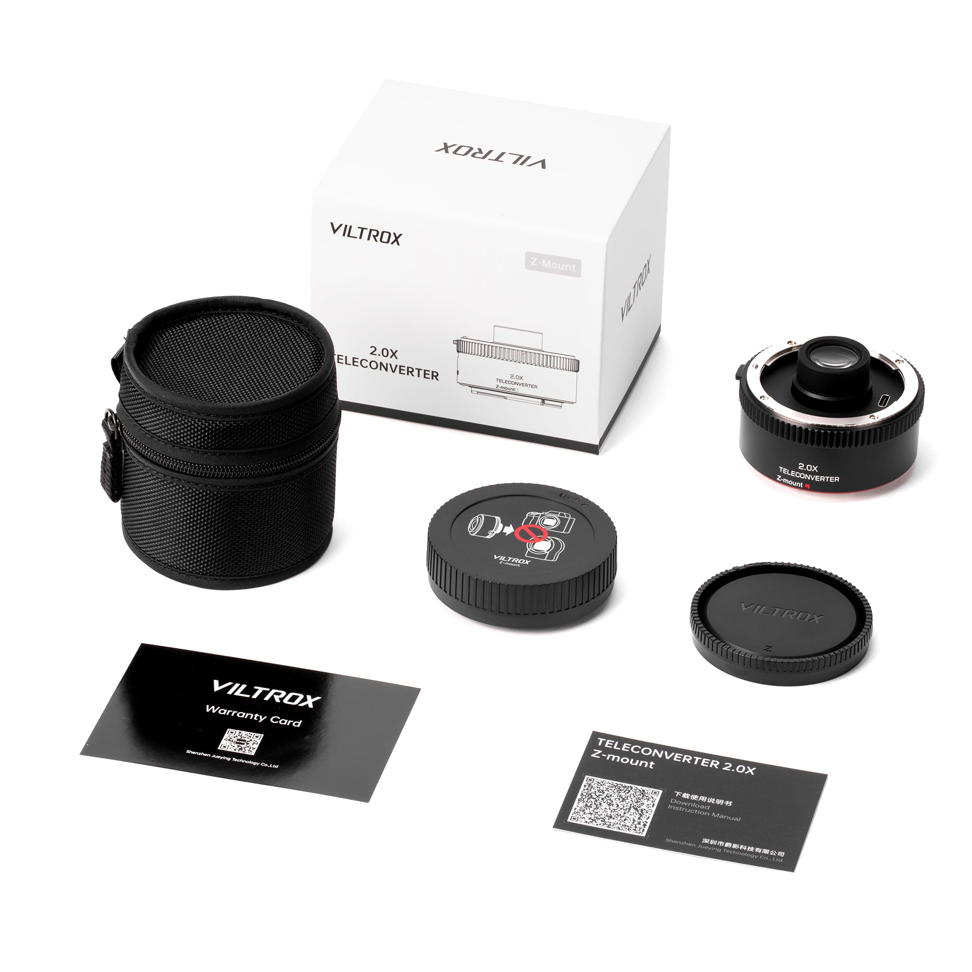 Amazon.com : VILTROX Teleconverter TC-2.0X Z, 2.0X Telephoto