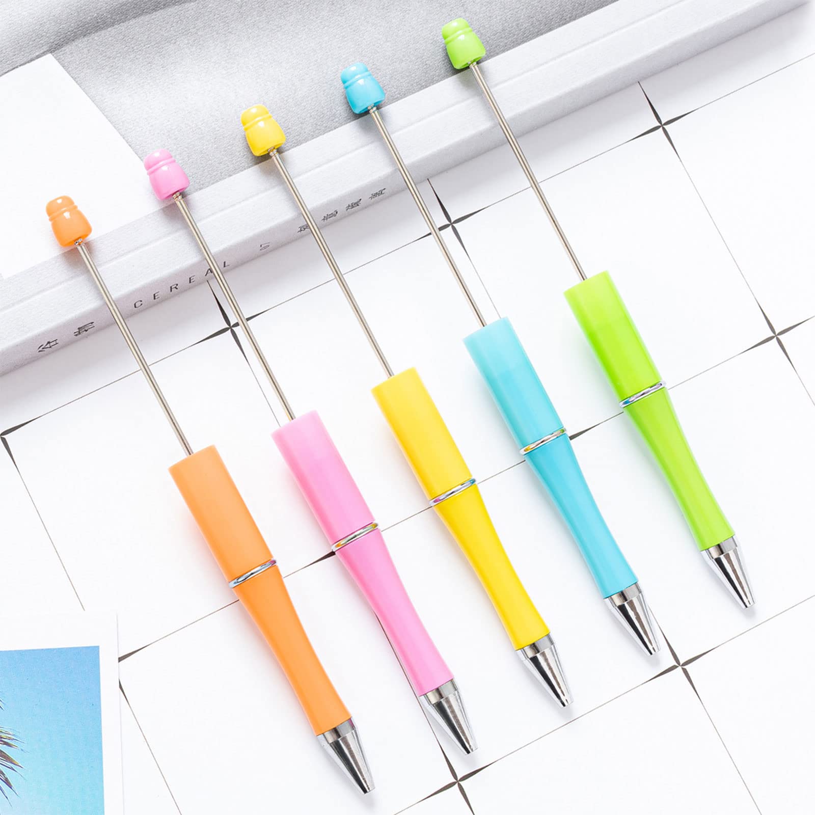 Set of 5 Black Pen Office School Supplies Student Kids Writing Stationery Pens Pens — view 3
