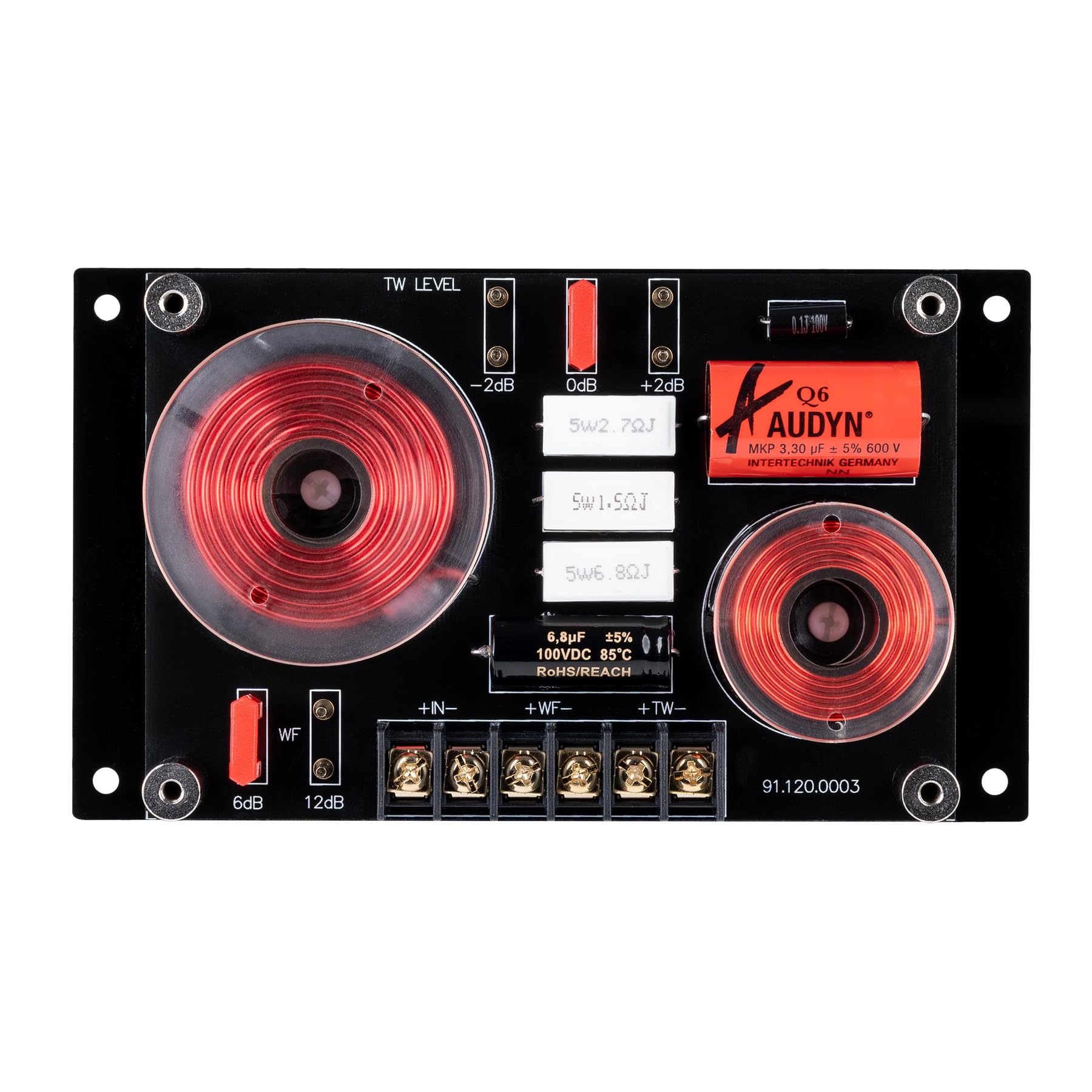ETON Graphit X2 – High-End SQ Frequenzweichen Set, perfekte Ergänzung Lautsprechern Graphit 16 und Graphit 28, 1 Paar