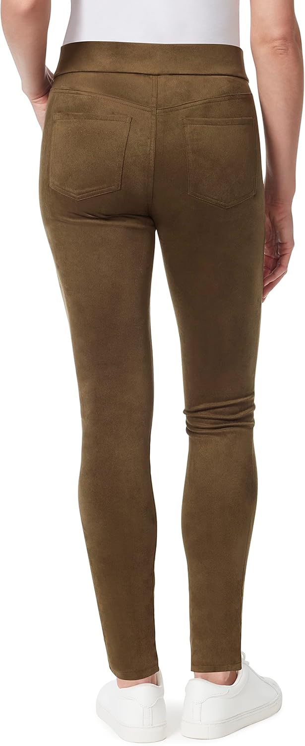 Gloria Vanderbilt Womens Avery Slim Pull on Pant Petite - Image 3