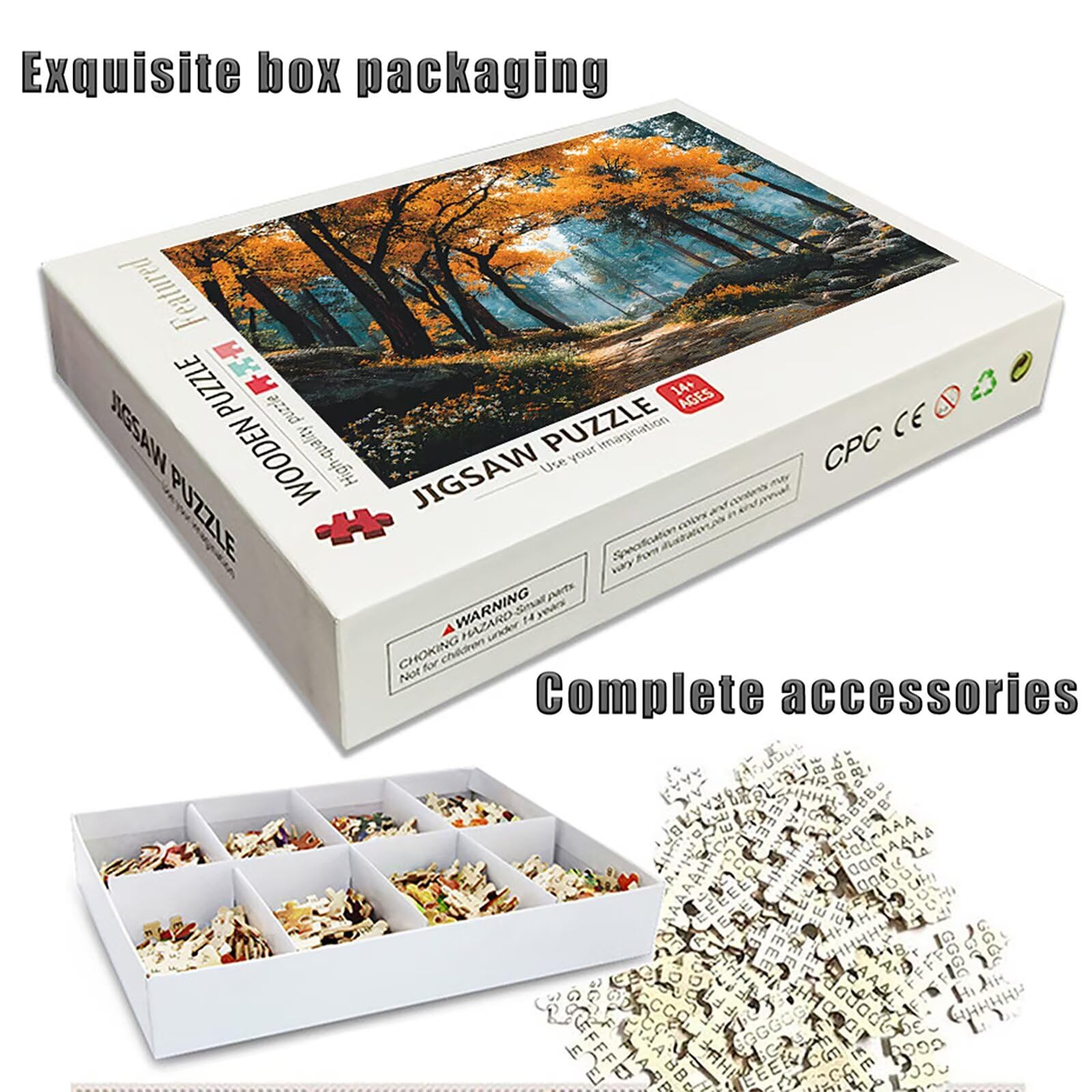 Puzzle 3000 elementów dla dorosłych, krajobraz, drewniane puzzle, 122 x 81 cm, części ściśle do siebie pasują, dla mężczyzn, kobiet, starszych seniorów, dekompresji, letnia dekoracja ścienna, prezenty