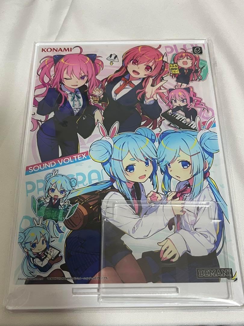 SDVX 年間パス アクリルパネル SDVX 年間パス特典 アクリルパネル＆e